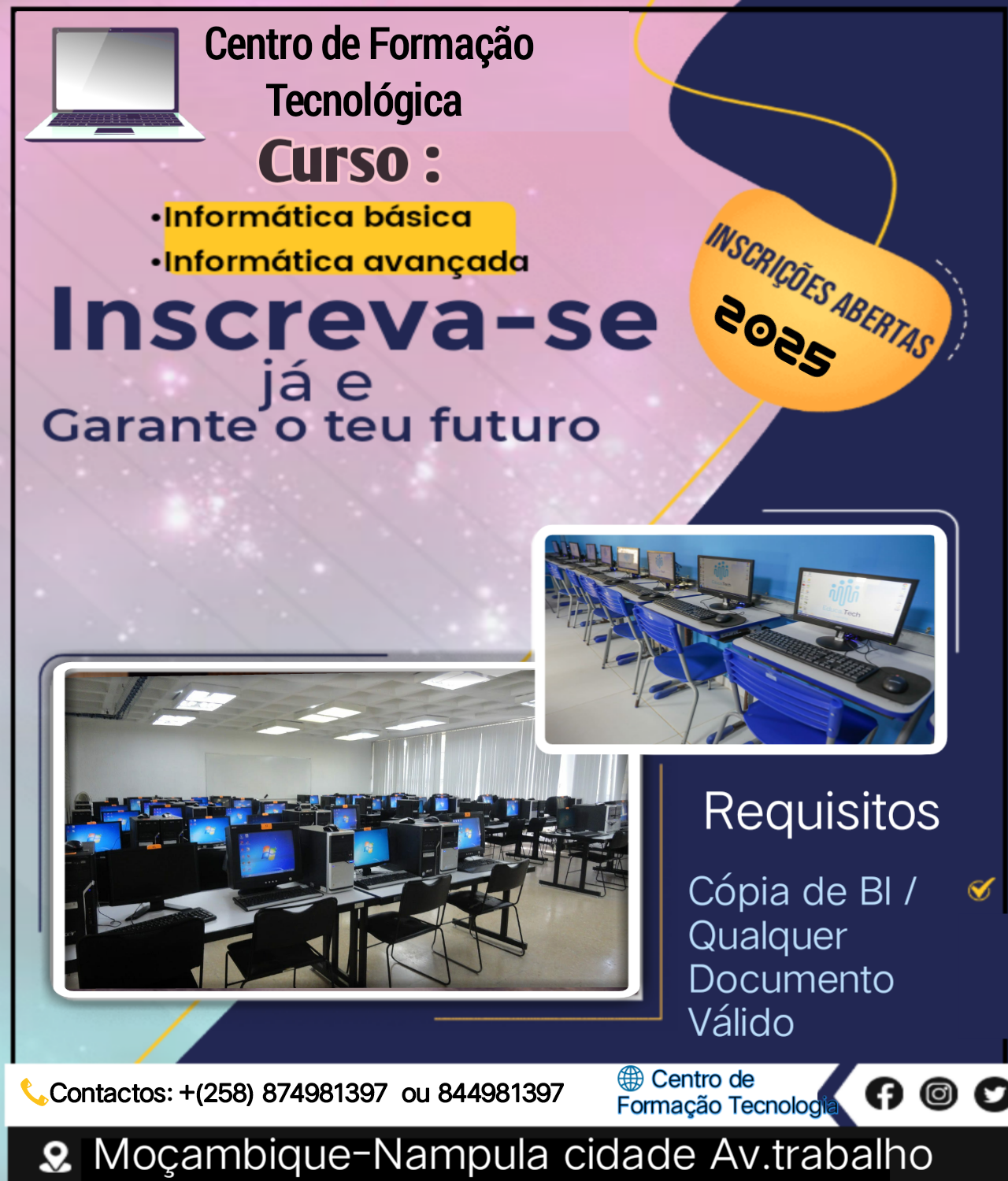 Curso de informática básica e avançada